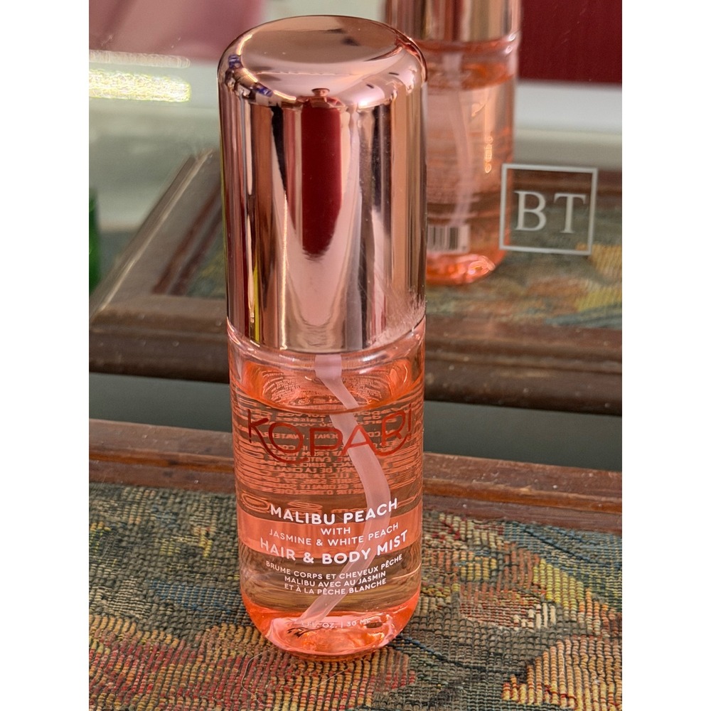 Kopari Malibu Peach Hair & Body Mist Women 1 fl oz Peach Excellent Jasmine Spray